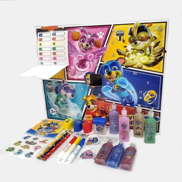 即期品【paw patrol 汪汪隊立大功】聖誕倒數降臨曆 動漫版(汪汪隊；聖誕禮物; paw patrol;倒數降臨月曆)