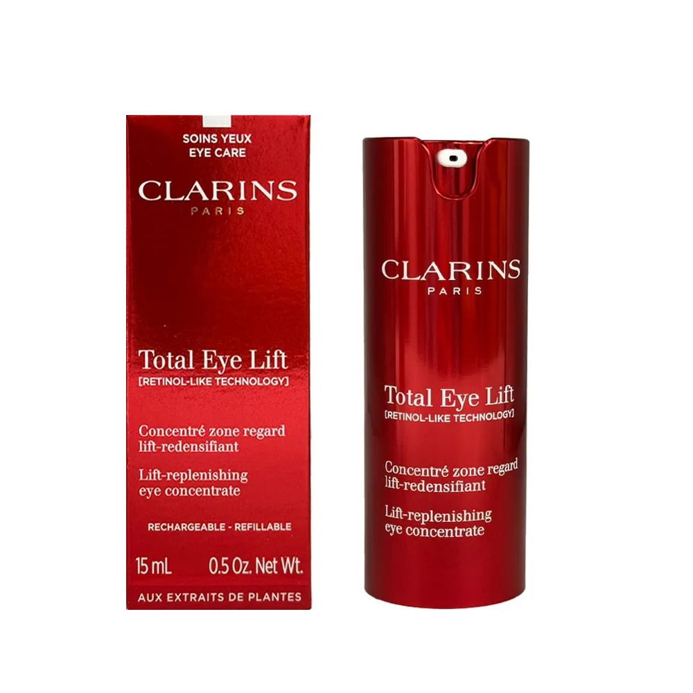【CLARINS 克蘭詩】新品上市 NEW全效緊緻眼霜15ml(平輸航空版)