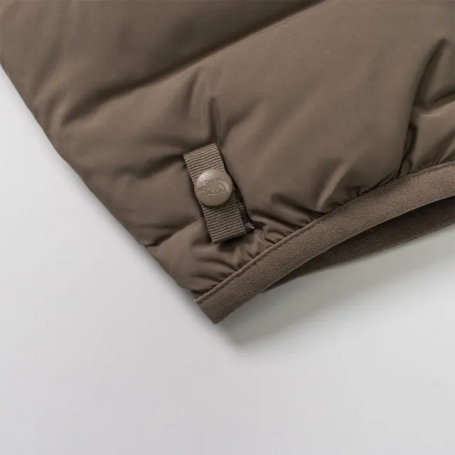 【The North Face】TNF 休閒 運動 防潑水羽絨外套 W CUBE LT HOODIE DOWN - APFQ 女 褐色 (NF0A8DX62H9)