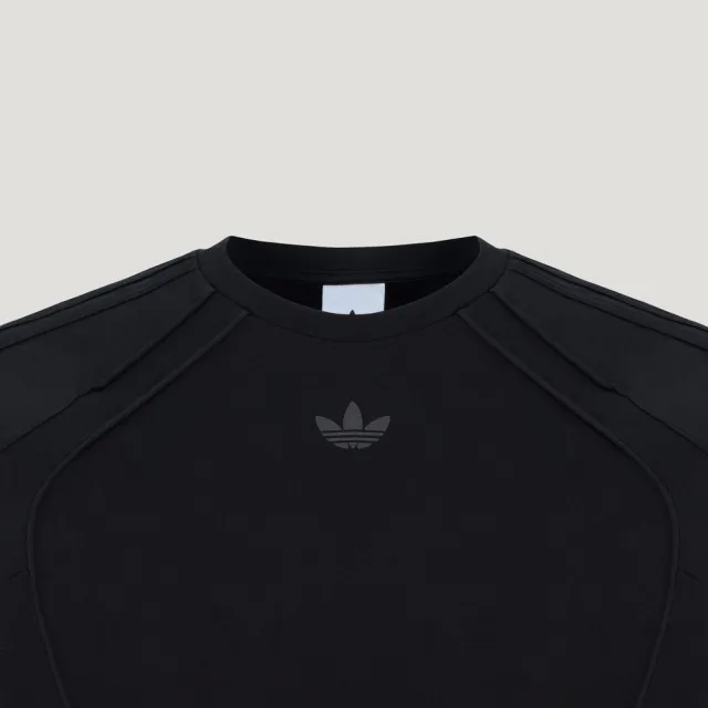 【adidas 愛迪達】短袖上衣 男 寬鬆版型 三葉草 亞規 SPACER TEE 黑 KX1996