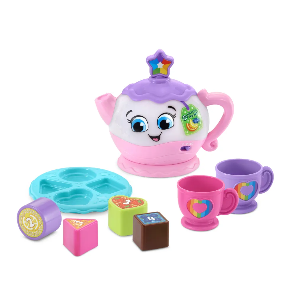 【LeapFrog】下午茶甜心派對(擬真倒水互動設計 形狀配對遊戲)