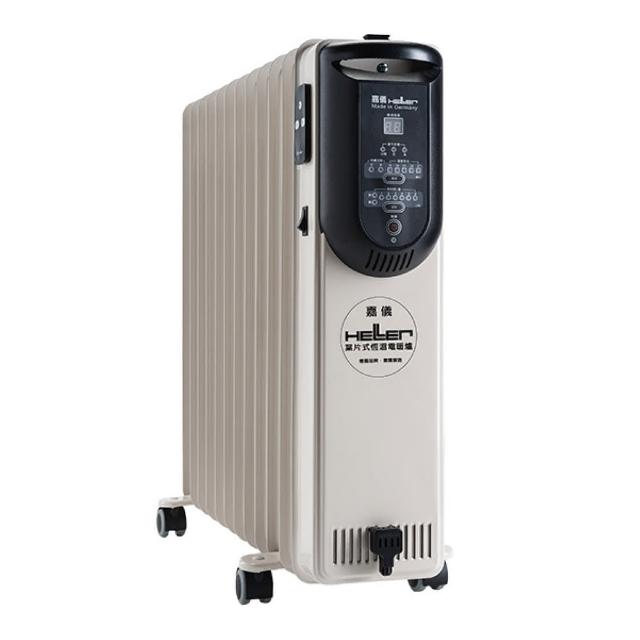 【嘉儀】電子式恆溫葉片電暖器 12片基本款  KED-512T(微電腦面板/搖控功能/德國製造)