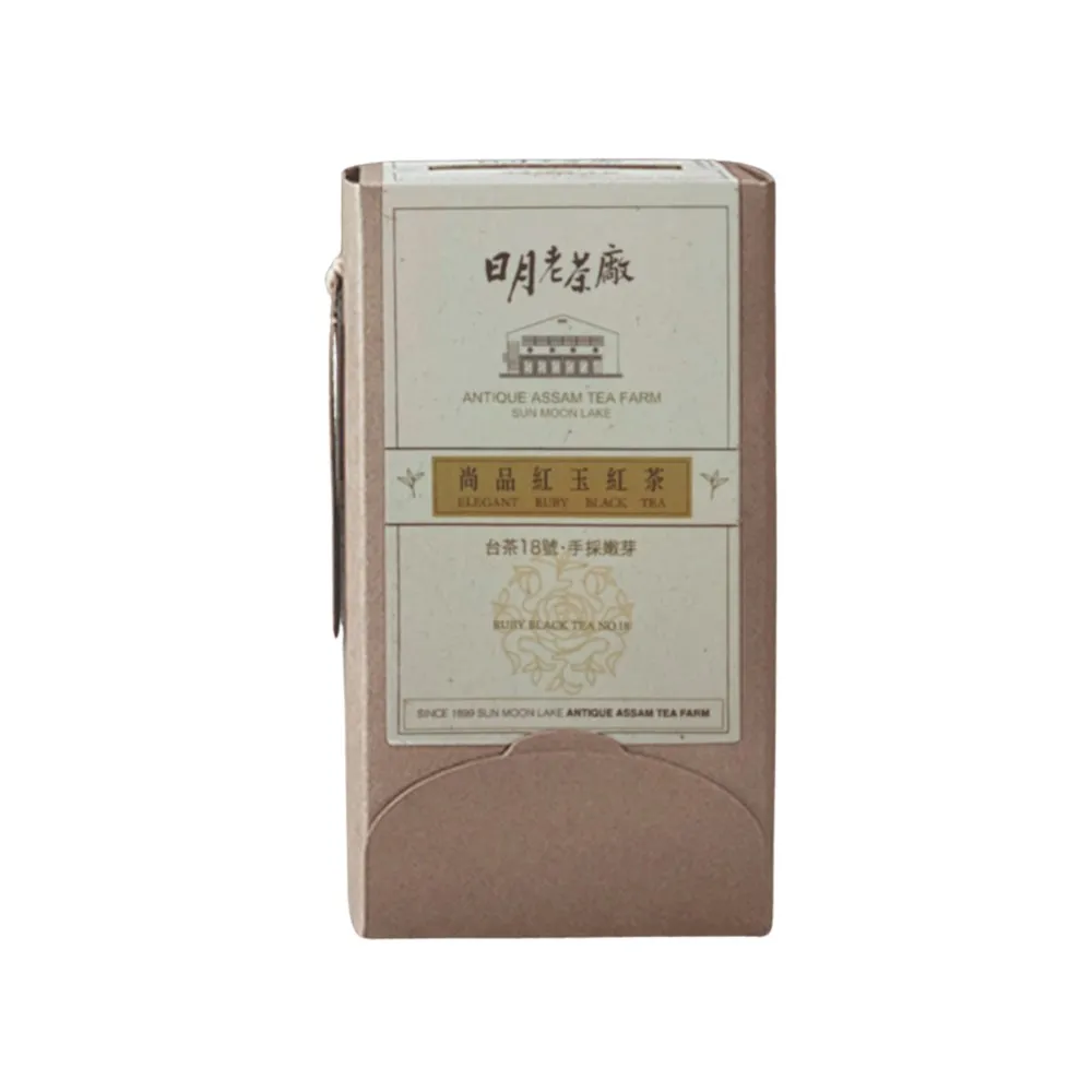 【台灣農林】官方直營 尚品紅玉紅茶台茶18號 日月老茶廠(茶包25入x3盒)