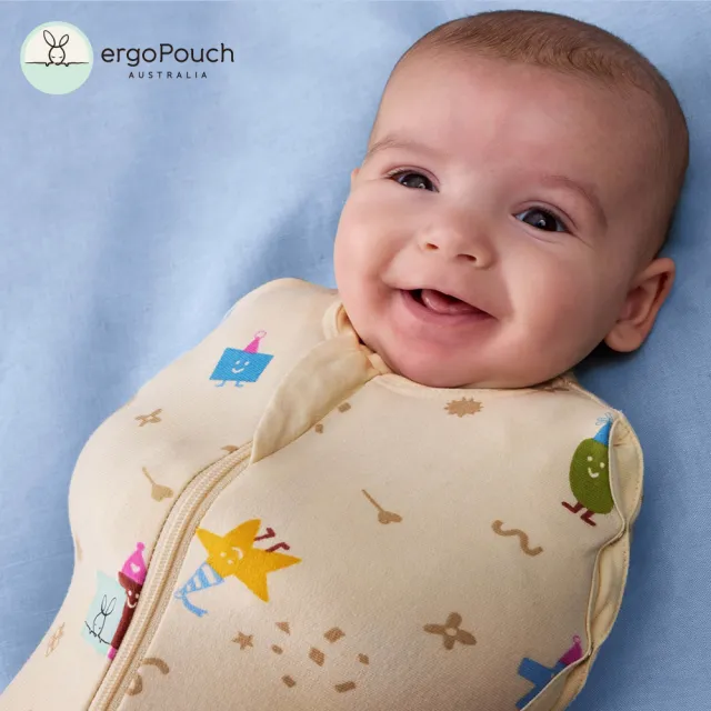 【ergoPouch】有機棉1tog雙向拉鍊睡袋 嬰兒睡袋 新生兒必備 穿脫簡便