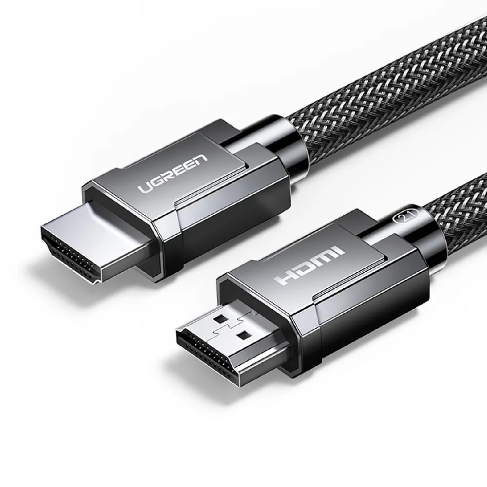【綠聯】1M 8K HDMI2.1傳輸線(金屬殼編織線)