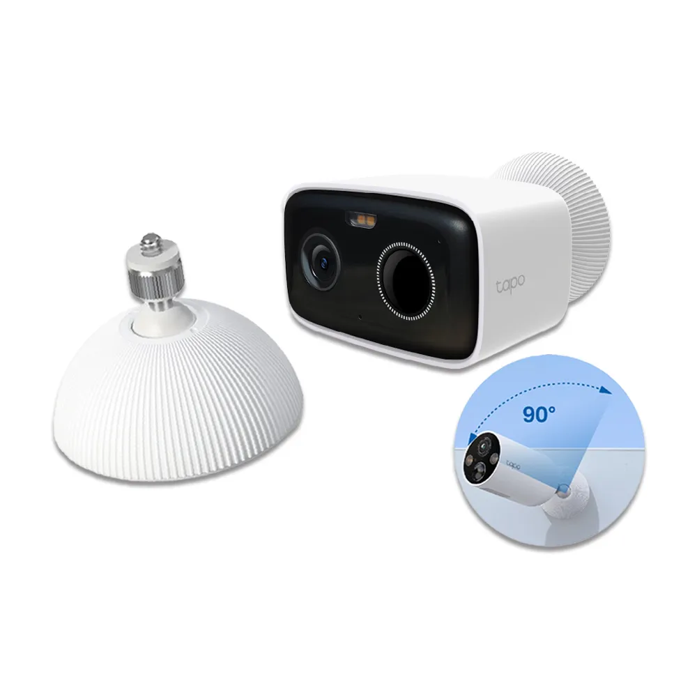(磁吸底座組)【TP-Link】Tapo C400 1080P 200萬畫素監視器 電池機Wi-Fi攝影機(IP65防水防塵/支援512G)