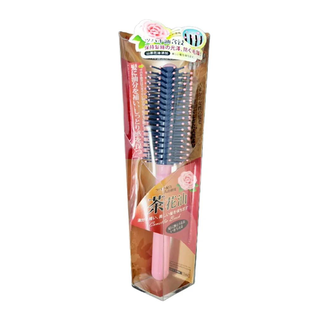 椿油奈米鋅捲髮梳(造型梳/梳子/美髮用品)