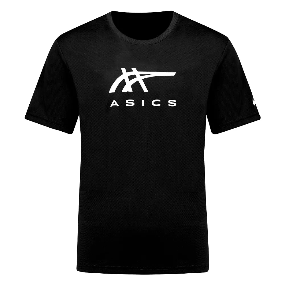 【asics 亞瑟士】短袖上衣 男款 亞洲版 訓練上衣(2031F439-001)