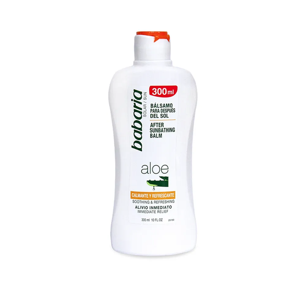 【Babaria】曬後蘆薈舒緩保濕乳液300ml(總代理公司貨)