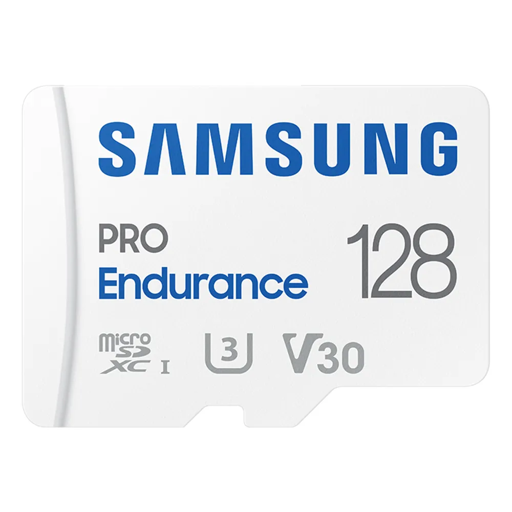 【Samsung 三星】PRO Endurance microSDHC U3 V10 128GB 高耐用記憶卡(MB-MJ128KA/APC)