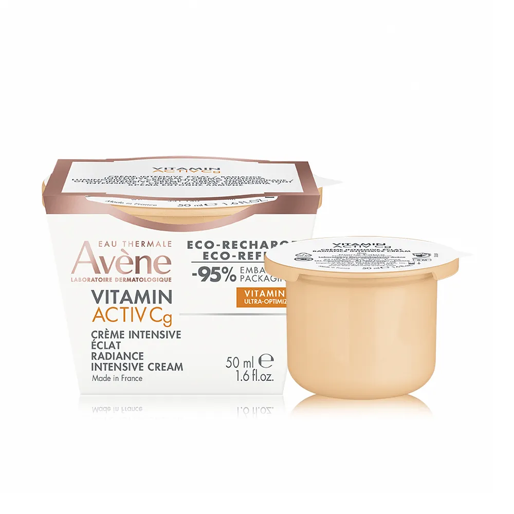 即期品【Avene 雅漾】官方直營 極光C亮白特潤精華霜(補充包/補充蕊_50ml)(短效品)
