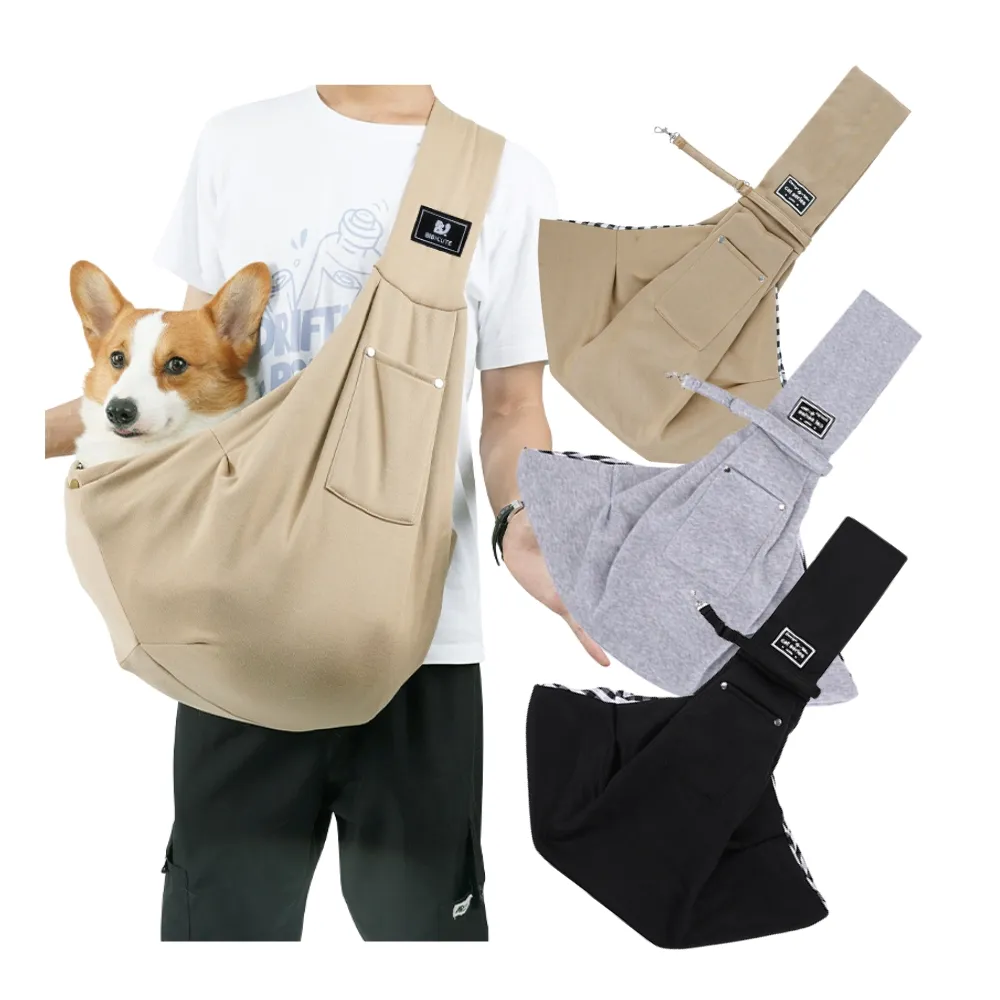 【Petvibe】寵物寬肩帶外出斜背包(狗狗背包/貓咪背包/貓咪外出包/寵物包/寵物斜背包/狗外出包)