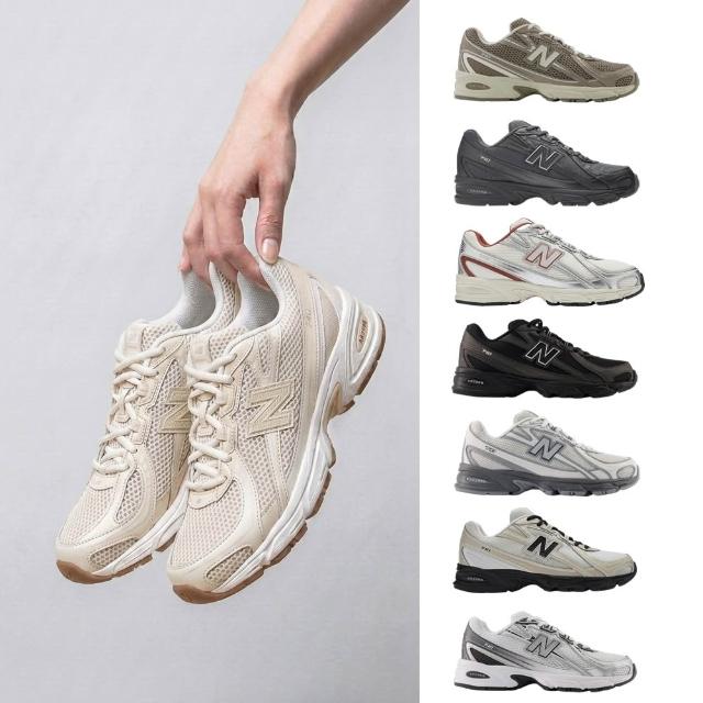 【NEW BALANCE】NB 740 運動鞋 休閒鞋 男鞋 女鞋 黑白灰米 多色(U740SA2-D&U740SS2-D&U740KP2-D)
