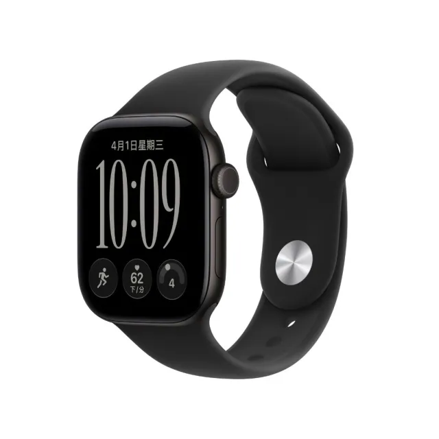 【Apple】Apple Watch S12 GPS 42mm(鋁金屬錶殼配橡膠錶帶)
