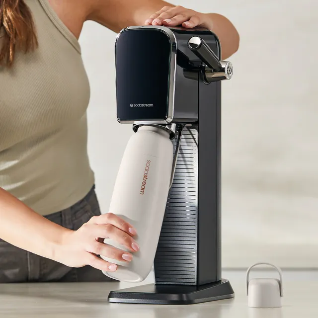 【Sodastream】ART 拉桿式氣泡水機+隨我調保冷瓶