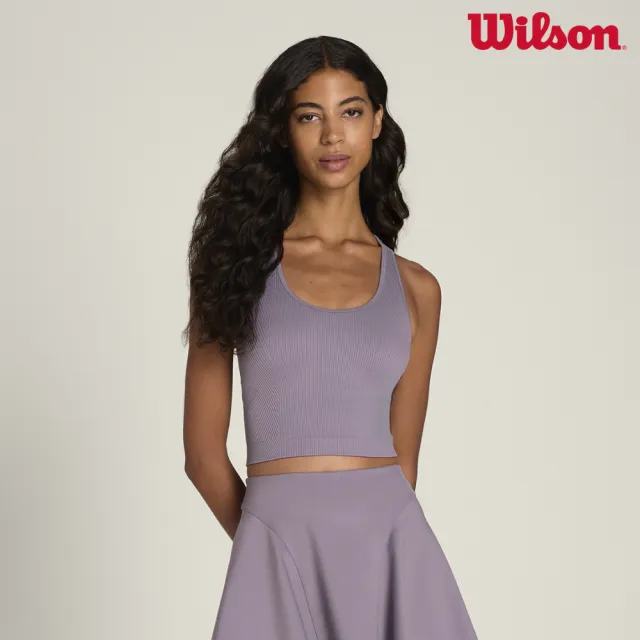 【WILSON】Everyday Brami Purple Ash 女款 服飾 運動背心 紫色 WW00015L019001