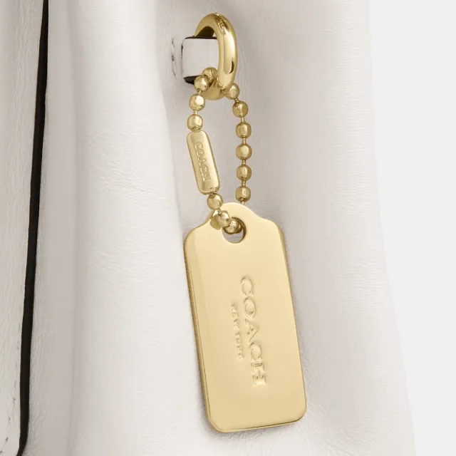 【COACH】蔻馳官方直營 ELODIE 18 經典SIGNATURE斜背手袋 斜背包 側背包 斜挎包-多色任選(CEU11/CEU13)