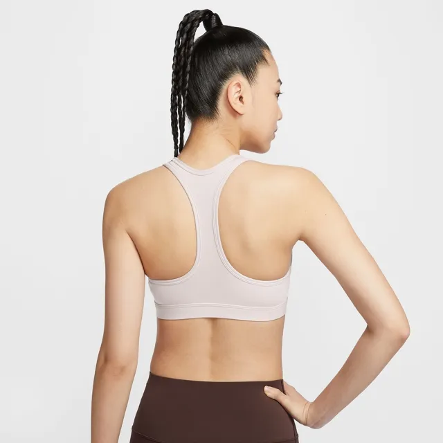 【NIKE 耐吉】AS W NK SWSH MED SPT BRA 膚色 運動內衣 瑜珈 女款 DX6822-020
