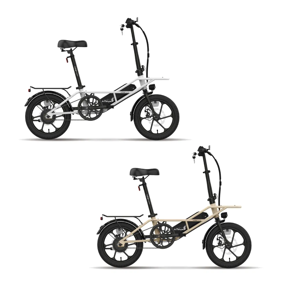 【CyberCycle】Antelope 48V 小羚羊 - 多功能親子電輔車(親子車/胖胎車)