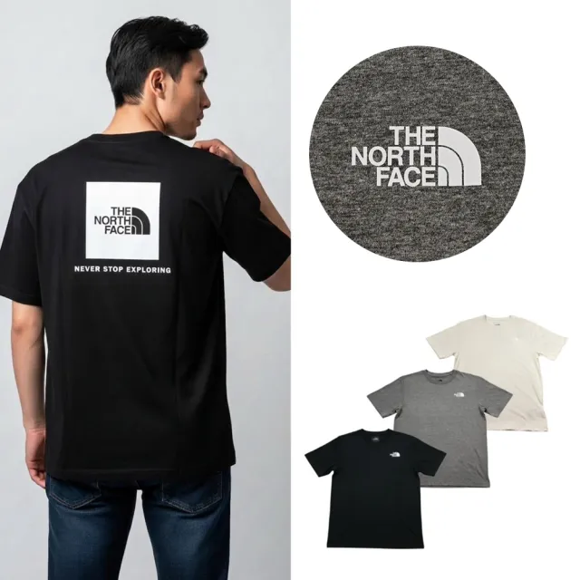 【The North Face】經典大標 The North Face 短T 純棉 圓領 短袖 T恤 TNF Box Logo北臉 上衣 @2031