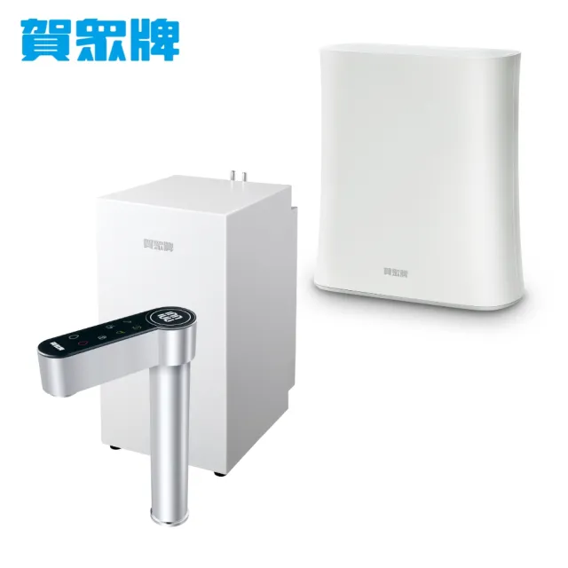【賀眾牌】ACUO UW-2212HW-1+UR-5912JW-8廚下型淨水方案(全濾芯NSF認證/廚下加熱/無桶RO/原廠)