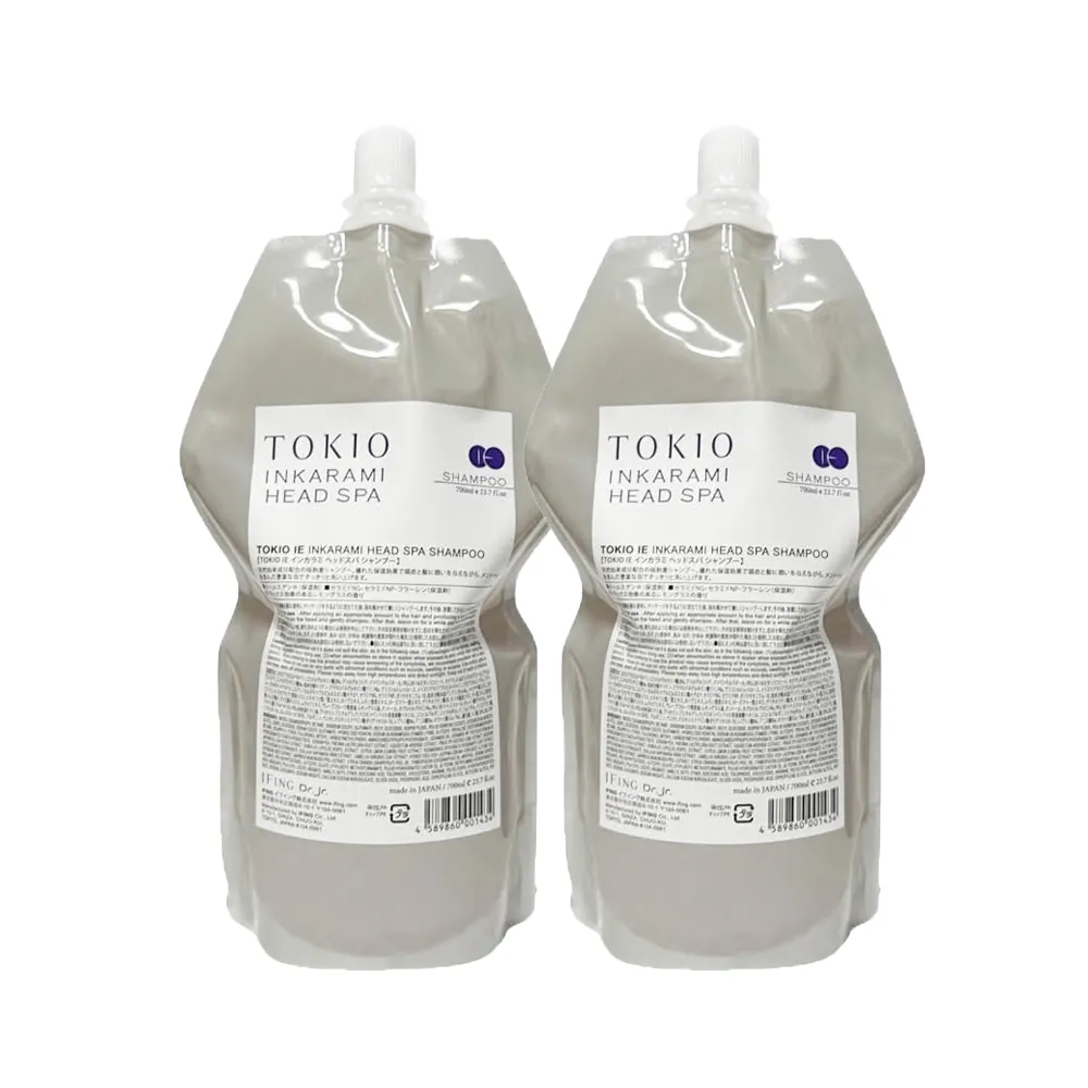 【TOKIO IE 京喚羽】輕喚羽淨露 700mlx2(洗髮精/細軟扁/塌髮適用/補充包/公司貨)