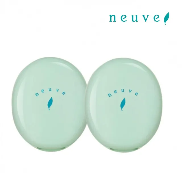 【neuve 惹我】清爽吸油蜜粉2入組(控油/定妝)
