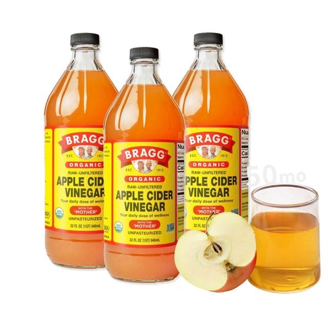 【統一生機】有機Bragg蘋果醋946mlx3瓶(中秋送禮推薦)