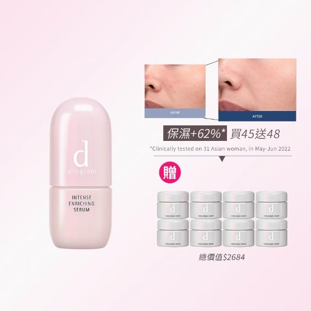 【d program 敏感話題】修護精華新客組 (保濕精華+修護霜6gx8)