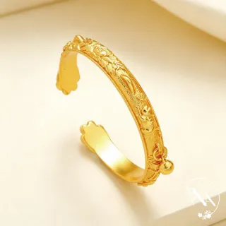 【NANA】娜娜 古法越南沙金貓爪鈴鐺手環 N115092102(古法 沙金 貓爪 鈴鐺 手環)