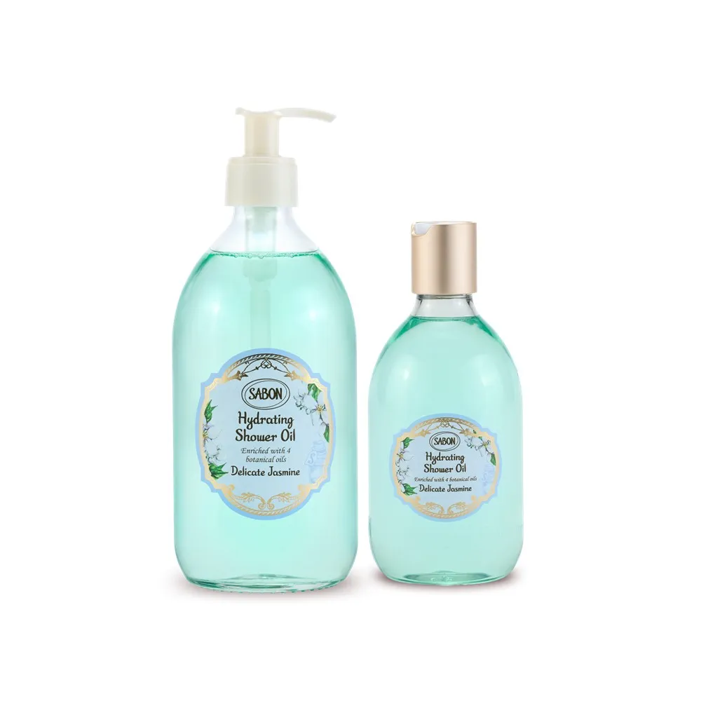 【SABON】官方直營 輕潤沐浴油新客組(沐浴油500ml+沐浴油300ml)