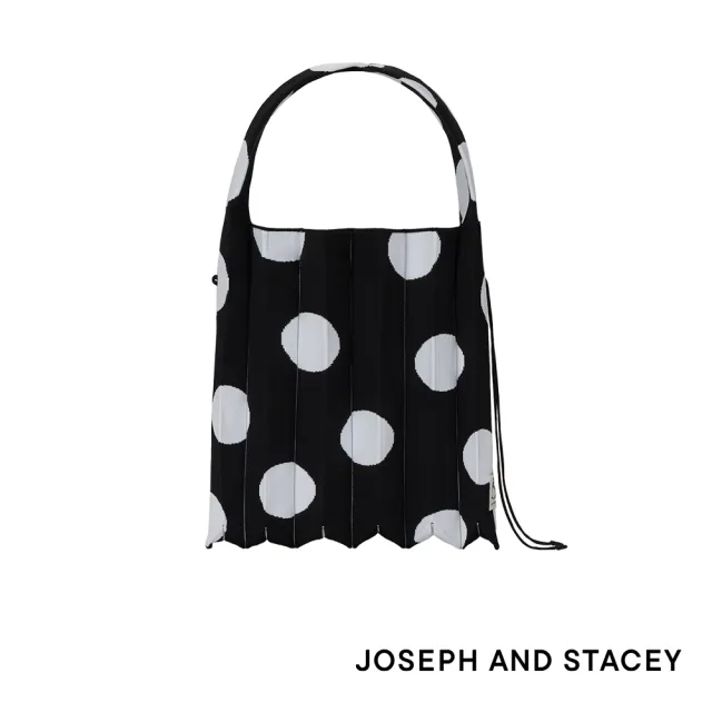 【JOSEPH AND STACEY】官方直營針織點點百褶包-大-多色(JS百褶包/韓系/uniarts)