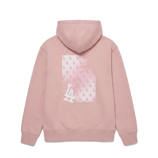 【MLB】背後大Logo連帽上衣 帽T Monogram系列 道奇/洋基隊 (3AHDM0264-三款任選)