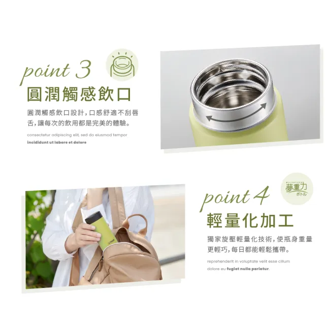 【TIGER 虎牌】夢重力雙層不鏽鋼保溫瓶200ml(MMP-W020輕量隨行杯/保溫保冰)