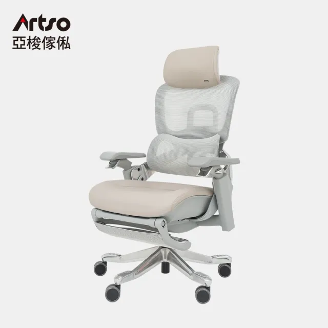 【Artso 亞梭】CS-Plus椅-灰(電腦椅/人體工學椅/辦公椅/椅子)