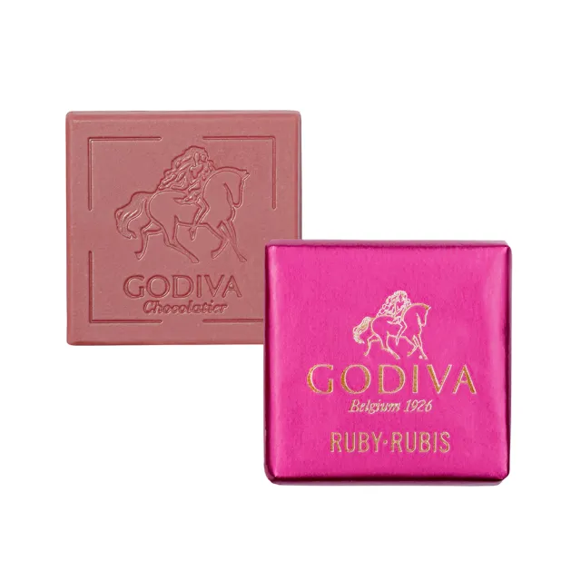 【GODIVA】片裝紅寶石巧克力禮盒21片裝(生日禮、情人節、中秋禮)