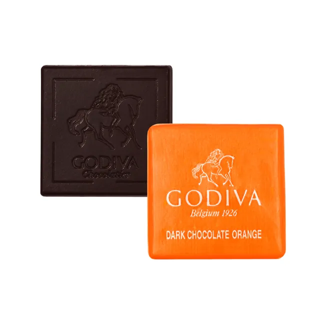【GODIVA】片裝香橙黑巧克力禮盒21片裝(生日禮、情人節、中秋禮)