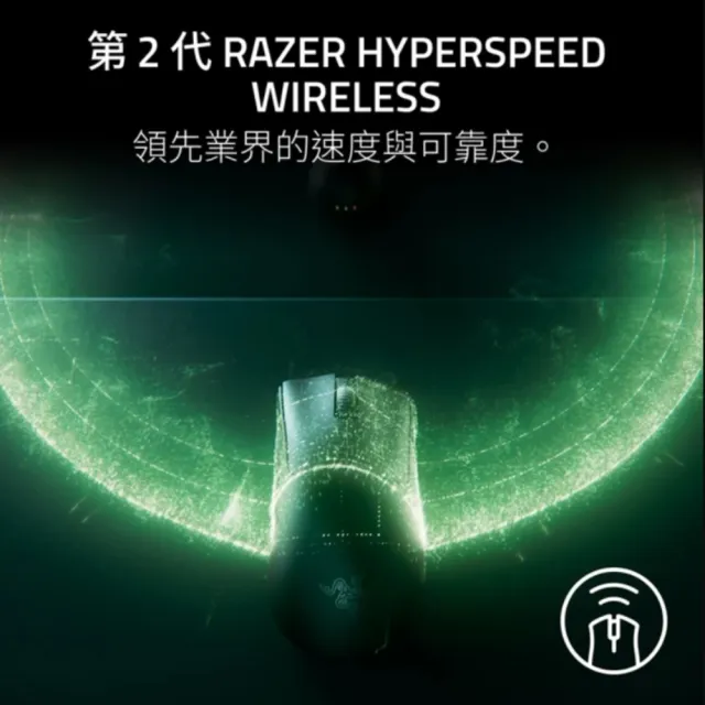 2入【Razer 雷蛇】DeathAdder 煉獄奎蛇 V4 Pro 超輕量無線電競滑鼠(黑/白)