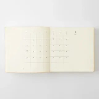 【MIDORI】《2027 年 MD Notebook Diary 一期一會》A5 方形