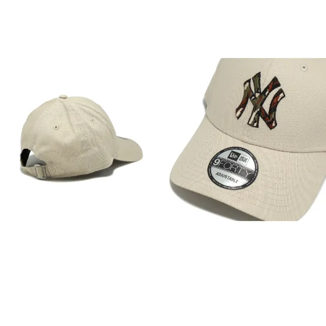 【NEW ERA】棒球帽 940 Outline Camo 紐約洋基 石灰 迷彩刺繡 NE60771850