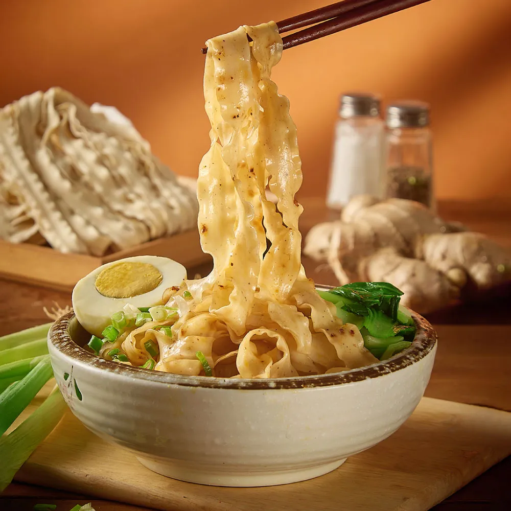【慢悠仙】黃金多穀蕎麥刀削麵300gX12包/箱 小包裝 麵條(台南名產/關廟養生麵/拌麵/全素/零農藥非基改)