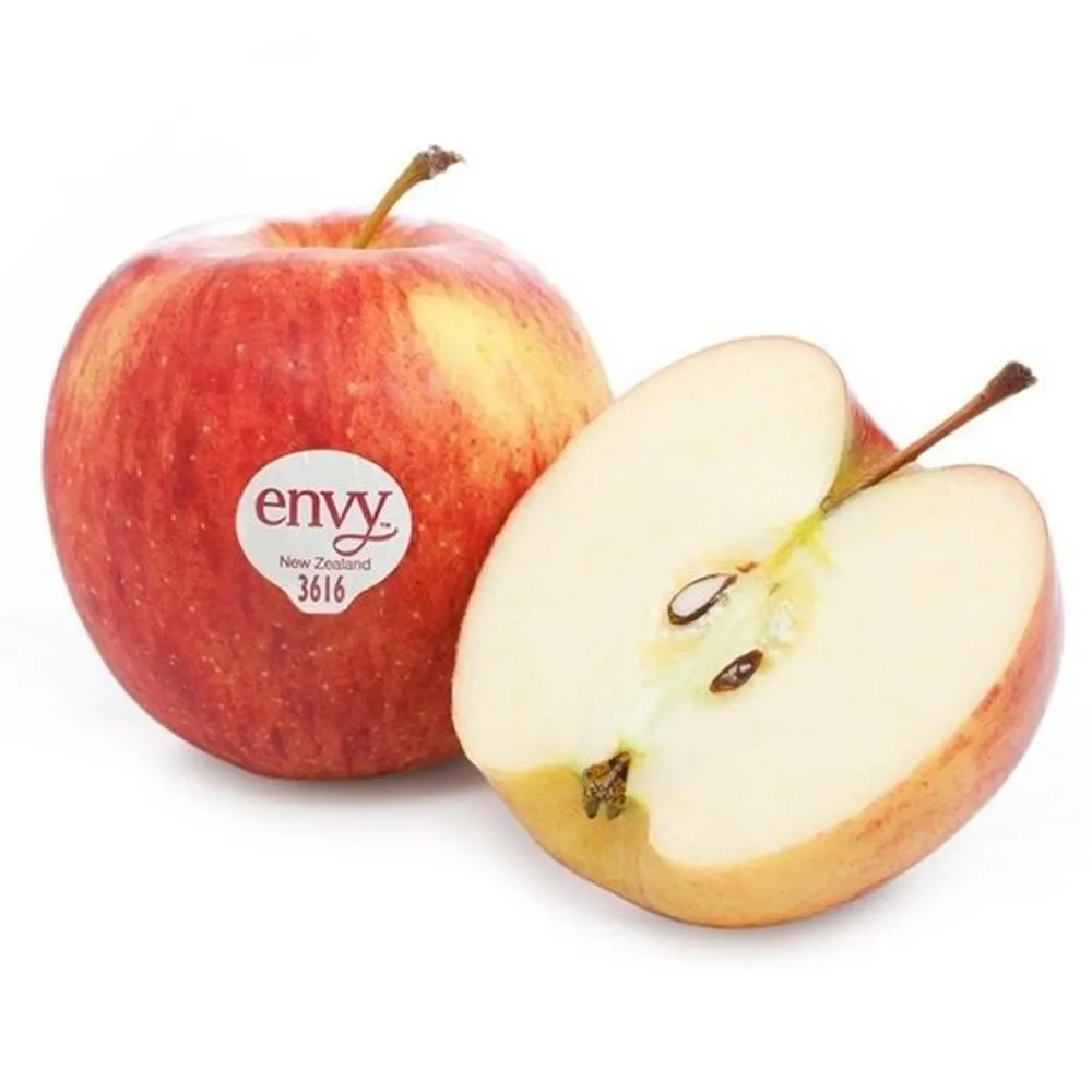 【WANG 蔬果】紐西蘭envy愛妃蘋果大顆6顆x2盒(250g/顆_禮盒組)買一送一