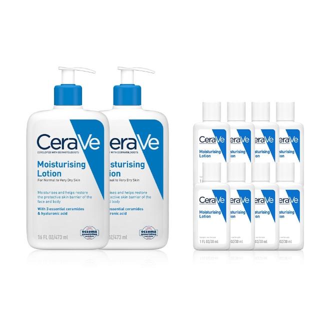 【CeraVe 適樂膚】長效清爽保濕乳 473ml 買2送8_D(臉部身體乳液)