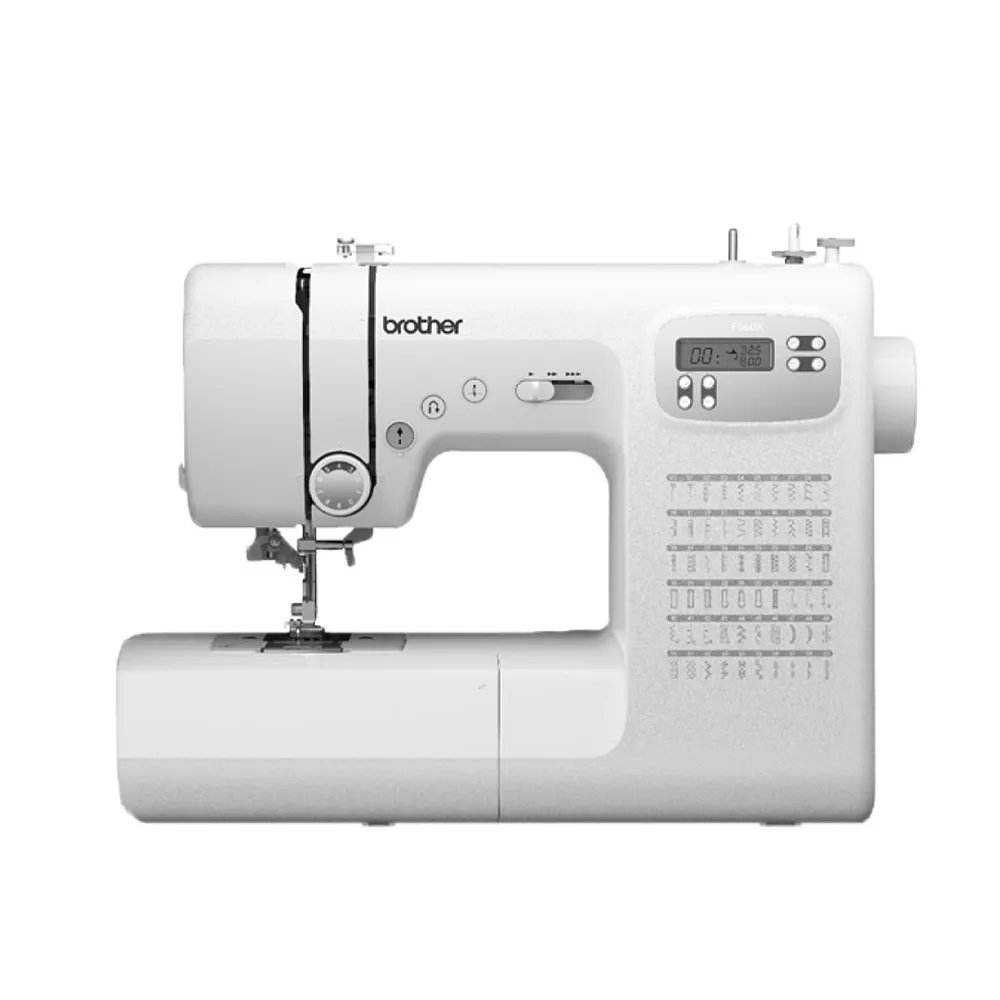 【Brother 兄弟牌】智慧電腦型懷特天使縫紉機 FS-60X(LCD螢幕/內建60種花樣/自動穿線)