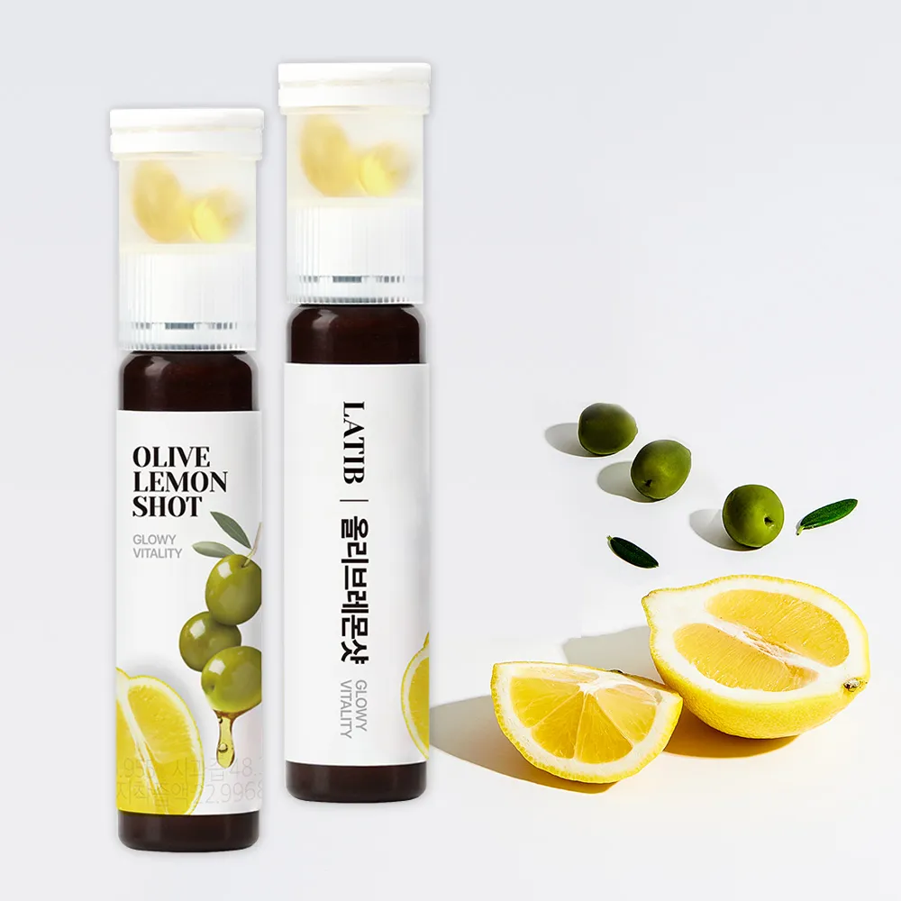【LATIB】韓國特級初榨橄欖油膠囊檸檬飲(14入/盒) 官方正品