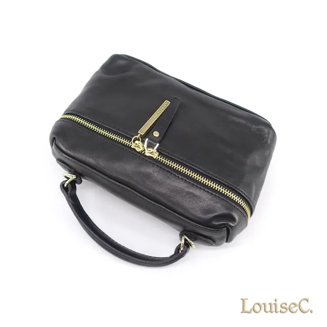 【LouiseC.】雙11 Tree House 植鞣革牛皮 質感手提斜背真皮箱包 2色 真皮包包 GK231006