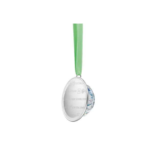 【SWAROVSKI 施華洛世奇】官方直營 Nespresso x Swarovski 節慶水晶掛飾 Vertuo 膠囊 | 5767262 線上獨家