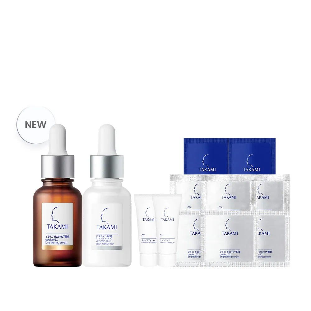 【TAKAMI】官方直營 5CE極淨透光精華 30ml+小白瓶 30ml