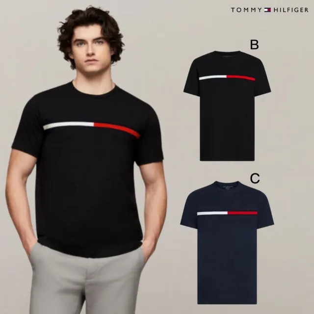 【TOMMY HILFIGER】官方旗艦館 經典男女款T恤再現 小LOGO LOGOT 圓領T
