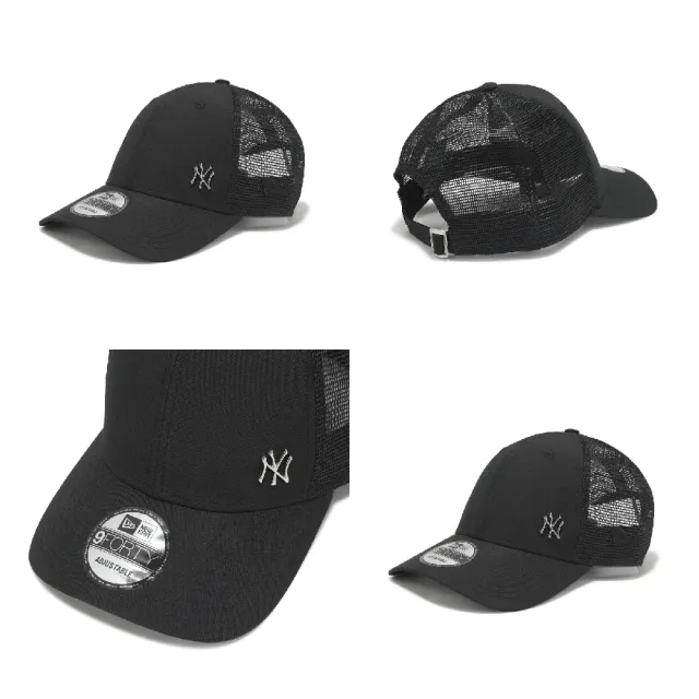 【NEW ERA】棒球帽 940 Flawless Yankees Cap 卡車帽 紐約洋基 黑 NE60667656